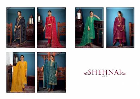 Shehnai Vol 3 By Sargam Heavy Wedding Salwar Suits
